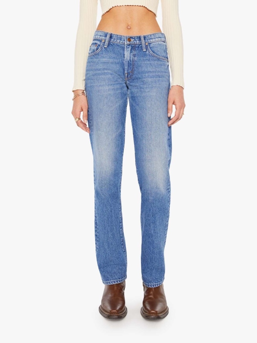 MOTHER Snacks! The Relish Sneak Jeans